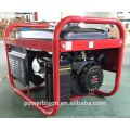 Bison China Zhejiang 3KW 6.5HP beweglicher Benzinmotor-Generator
